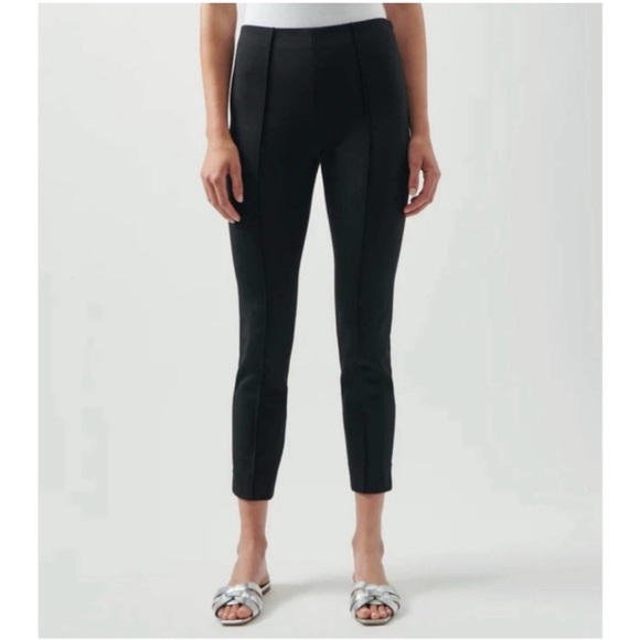 ATM Anthony Thomas Melillo High Waist Crop Pants in Black Size 4 $295 NWOT - Picture 2 of 8